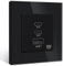 BSEED Chargeur USB Encastrée, Chargeur GaN 65W avec 2 x USB C/1 x USB A Chargeur USB pour Appareils Électroniques/Smartphones/Tablettes, Prise Murale, Noir