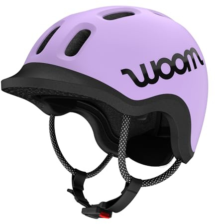 woom Ready Kinderhelm – Kinder Fahrradhelm mit Visier und Aufprallschutz – Komfortabler Fahrradhelm für Kinder für Jungen & Mädchen – Verstellbarer Helm für Kinder