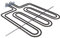 Qualtex Dual Grill Oven Heater Element Compatible With Delonghi Ovens - 2800W