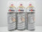 FORCH 4 in 1 Caterpillar GELB Bagger DICKSCHICHTLACK Lack Spray SPRAYDOSE 400ML (3)