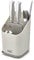 Joseph Joseph Duo Escurridor de Cubiertos para Fregadero con Ranura para Cuchillos, Organizador de Cubiertos, Gris