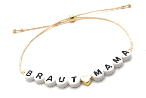 Armband Brautmama Makramée