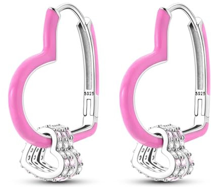 Parmuz Creolen aus 925er-Sterlingsilber für Damen Schmetterling groß, klein, Huggie, verschiedene hypoallergene, modische, trendige Ohrringe, Schmuck für Geburtstagsfeier