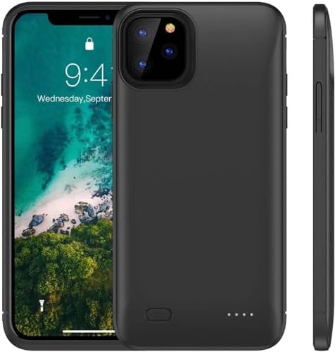 ELLENNE SMART BATTERY COVER COMPATIBLE FOR IPHONE 6-6S - 7-8 - SE - 5200mAh RECHARGEABLE POWER BANK