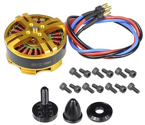 4108 3-6S Bürstenloser Motor 380KV 580KV 720KV Scheibentyp, kompatibel mit Multi-Rotor-RC-Drohnen-Quadcopter-Zubehör(580KV)