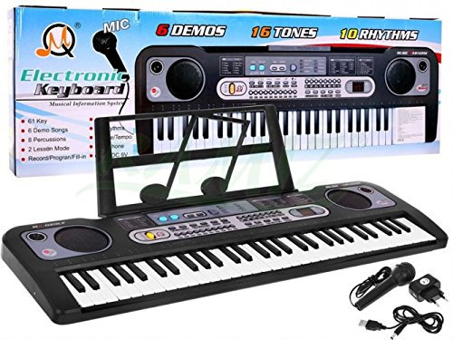 BSD Digitalpiano E-Piano Mit Mikrofon Keyboard MQ-020UFB