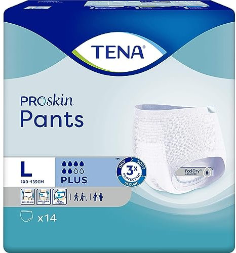 TENA PANTS Plus L bei Inkontinenz 14 St