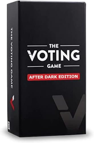 The Voting Game Dyce Games After Dark Edition | NSFW Edition | Verstörend, gewagt & urkomisch | Gruppenkartenspiel | Alter 17+ Jahre | 4-10 Spieler | Englisch
