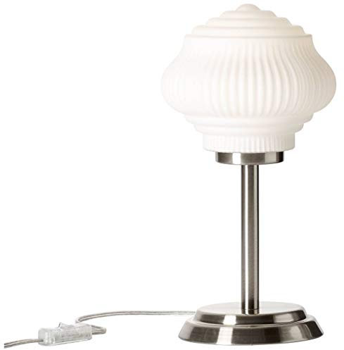 Tanic Tischleuchte nickel/matt weiß