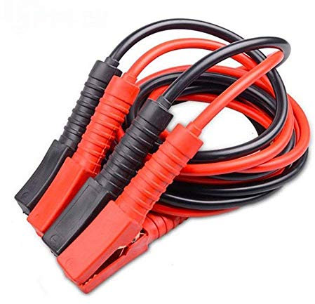 NAIZY Cavi Jumper 12V/24V - Protezione Contro Le sovratensioni - Auto, Camion, Moto (2x4m)