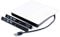 New USB 3.0 Portable External Optical Disc Drive Enclosure Kit ODD Caddy for LG HL HP Panasonic Sony Internal 12.7mm SATA Tray-Loading CD DVD Blu-ray Optical Drive White Color
