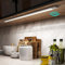 MYPLUS 42cm Unterbauleuchte Küche Led, LED Schrankbeleuchtung mit Bewegungsmelder,Plug-in, 750lm,4000K,108 Leds,Küchenschrank Leuchte(Radarversion)