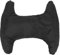 ERINGOGO Bass Drum Pillow Bass Drum Dämpfer Schalldämpfer Pads Polyester Strips Drum Muffling Pads für Bass Drum Schwarz