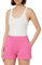 JJXX JXABBIE HW RLX Every Brush Shorts SN, Rose Carmine-Imprimé : Magenta-Logo, XS Femme