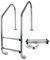 Edelstahl Poolleiter Inground Swimming Pool Leiter Schnelle Installation 2 Schritte Edelstahl Pool Rail Dock Treppe 200kg Tragfähigkeit Schutz Schwimmbadleiter für Pool
