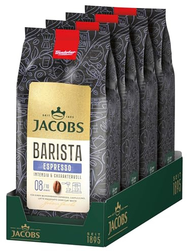 Jacobs - Barista Editions Espresso Beans - 4x 1kg