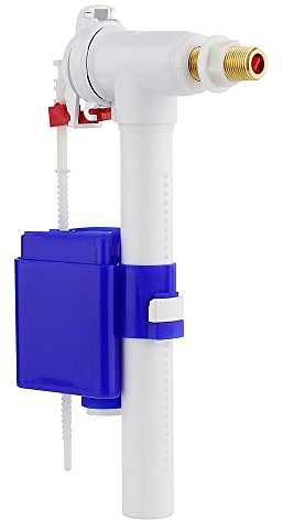 ATCO Spülkasten-Füllventil Universalfüllventil Metallanschluss Schwimmerventil 3/8 Anschluss WC Bad Toilette Gäste-WC