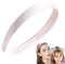 FAIRYGATE Haarreifen Satin Breit Haarreif Stirnbänder für Damen und Mädchen 4513
