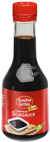 Bamboo Garden - Chinesische Sojasauce , Würzsauce für Fleisch, Geflügel, Gemüse und vieles mehr , 1 x 200 ml (Verpackungsdesign kann abweichen)