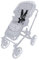 Liebes von priebes Mia Coolair Funktionsitzauflage für Kinderwagen, Buggys I Wendeeinlage für Sommer & Winter waschbar I Atmungsaktive Sitzeinlage I Sitzauflage schützt Sitzbezug und kühlt