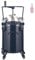 VEVOR Tanque de pintura a presión de 30 L Bote de pintura a presión Entrada de aire de 6,4 mm Salida de 9,5 mm Ajustable Sistema de pulverización de pintura impermeable de 70 PSI para decoración