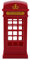 Topiky Retro London Telefonzelle LED Nachtlampe Touch Dimmable Tisch Schreibtisch Licht für Schlafzimmer Studenten Schlafsaal Dekoration