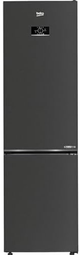 Beko CNG6603VPZ Frost Free Fridge Freezer - Black Steel - C Rated