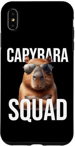 Capybara Squad Funny Case for iPhone XS Max
