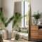 LunaMirror Specchio da pavimento a figura intera 76x180 CM grande specchio da parete con cornice in Oro Alluminio, da appoggiare o da appendere, per soggiorno, camera da letto, ingresso, corridoio