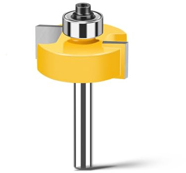WOBLLMX Fresa de ranura de disco de 8 mm, longitud de 10 mm, hoja de metal duro de 2 dientes, duradera y afilada para herramientas de carpintería