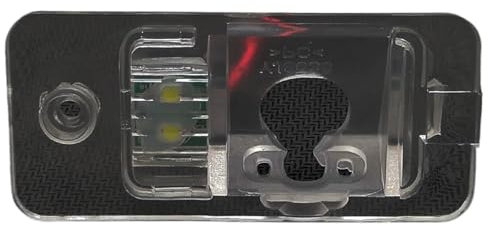 ERYCUN Car Rear View Camera Bracket License Plate Lights Housing Mount, for Audi, A3 S3 A4 S4 RS4 A5 S5 A6 A6L C6 S6 RS6 Q7 SQ7 A8 Rear Number Plate Camera Bracket(1 Piece)