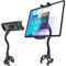 Wukanleng Gooseneck Treadmill Spin Bike Tablet Mount, Adjustable Exercise Bike Tablet Holder, Microphone Stand Tablet Holder Compatible with iPad Pro 12.9, Air, Mini, Galaxy Tabs, iPhone(4.7-13”)