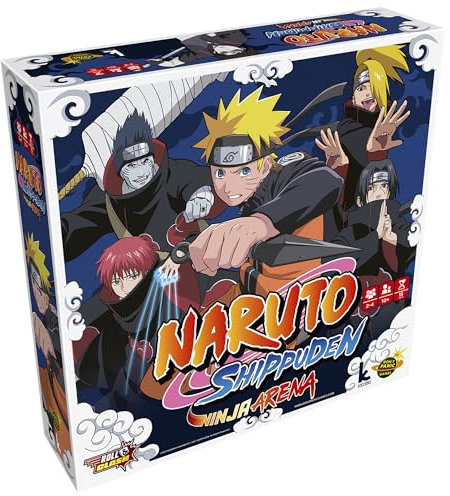 Don't Panic Games | Naruto Shippuden Ninja Arena | Gesellschaftsspiel | ab 10 Jahren | 2-4 Spieler | 15 Minuten