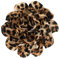 Supoion Broche en forme de bec de canard avec imprimé léopard - Accessoire de mode polyvalent pour femme