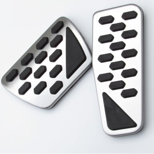 Takelablaze Rutschfeste Fußpedal-Pads aus Aluminium, kompatibel mit Jeep Wrangler JL/JLU 2018–2024 2020 2021 2022 2023 2024 Gladiator JT