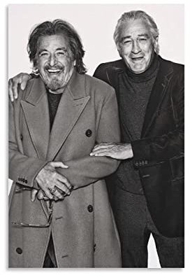 RIDAEX Bild Auf Leinwand 30 * 50cm Senza Cornice Al Pacino Robert De Niro-288 Poster Decorazione Soggiorno Camera da letto Pittura
