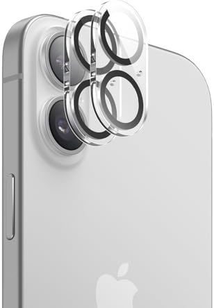 elago Hartglas-Kameraobjektivschutz für iPhone 17 | Anti-Fingerabdruck, kratzfest, Rundumschutz, 2er-Pack