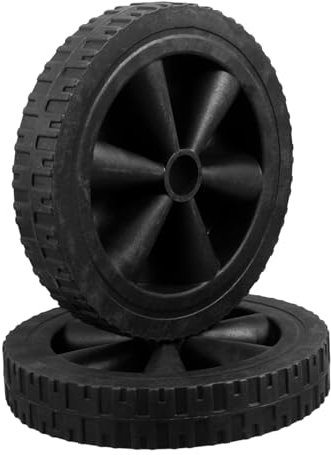 MAGICLULU Ruote Ricambio per da Ruote per Barbecue a Gas Resistenti da 8,8 Pollici per Trasportare Carichi Pesanti