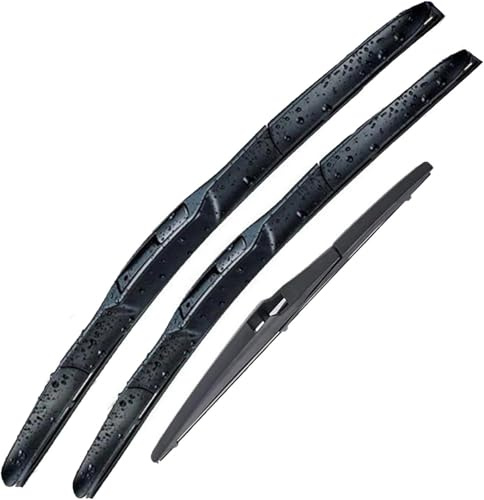 Scheibenwischerblätter vorne Wischerblätter Für Hyundai Für Tucson TL MK3 Vorne Hinten Fenster Scheibenwischer