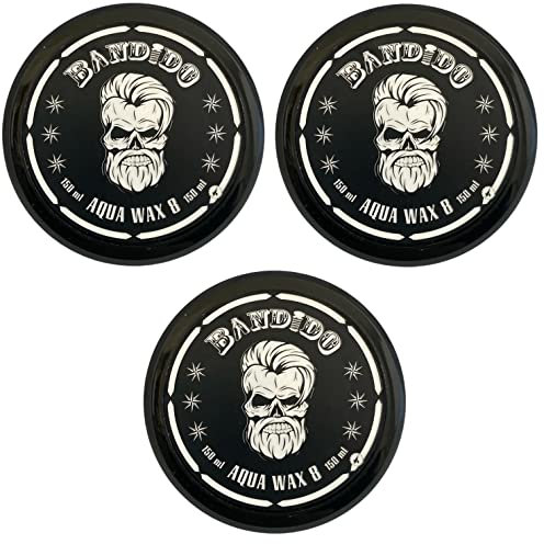 Bandido Hair Wax Black Haar Wax Aqua Hard Wax