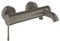 GROHE Essence, Badewannenarmatur (Duscharmatur für die Badewanne, Mischbatterie mit automatischer Umstellung Wanne/Brause, mit integriertem Rücklaufventil, S-Anschlüsse), anthrazit gebürstet, 33624AL1