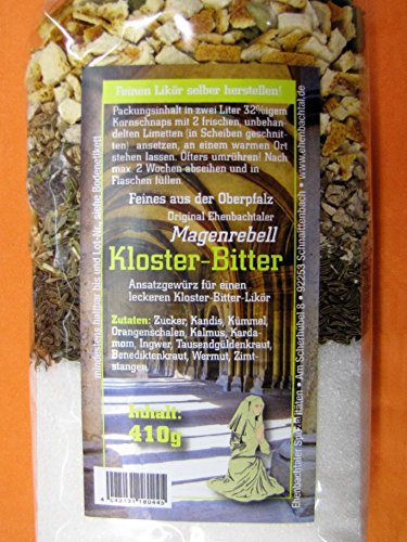Kloster - Bitter Magenrebell Ansatzlikör Ansatzkräutermischung 410 g