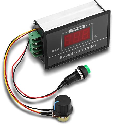 Regolatore Velocità Motore CC PWM, DC 6-60V 12V 24V 36V 48V 30A PWM DC DC Motor Speed Controller Start Stop Switch Controller del Motore