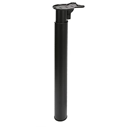 EEUK Tischbein klappbar teleskop, tischbeine höhenverstellbar 70-120 cm Push-Pull Lift Esstische Schrankbeine Metall Frühstücksbar Arbeitsplatte Stützbein Rv KlappfüßE(Color:Schwarz)