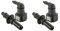 2x Schnellkupplung mit Gegenstück Set Kraftstoffleitung 7,89 x 8 mm L-Winkel