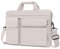 MOSISO Laptop Umhängetasche 16 Zoll,15-15,6 Zoll Kompatibel mit MacBook Air 15 Zoll M4 M3 M2 /Pro 16 M4 M3 M2 M1,Notebook mit 2 Erhöhten&1 Klappe&1 Horizontal Fach&Griff&Gürtel,Steingrau