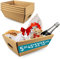 5 x Schachteln aus Karton, leer, ohne Deckel, 45 x 33 x 13 cm – Geschenkbox für Weihnachten, Ostern, Vatertag, Muttertag, für Unternehmenskörbe und Schachteln für Familie und Freunde