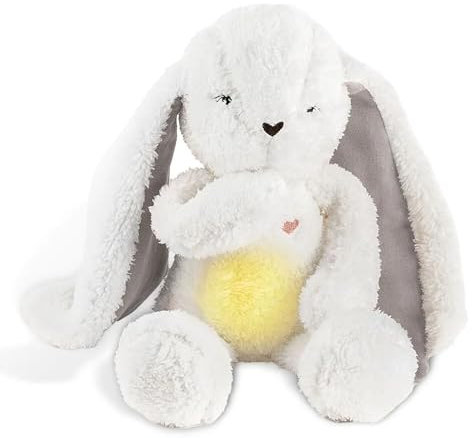 myHummy myHummmy Schlummerhäschen 5in1 mit Licht écru-grau