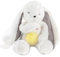 myHummy Lapin 5en1 avec coussin chauffant - écru/gris