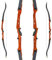 Drake Chroma - 68 Zoll - 20, 28, 34 lbs - Recurvebogen - auch inkl. Zubehör, Anfängerbogen, Tunierbogen, Bogenschießen (28 lbs, Orange)